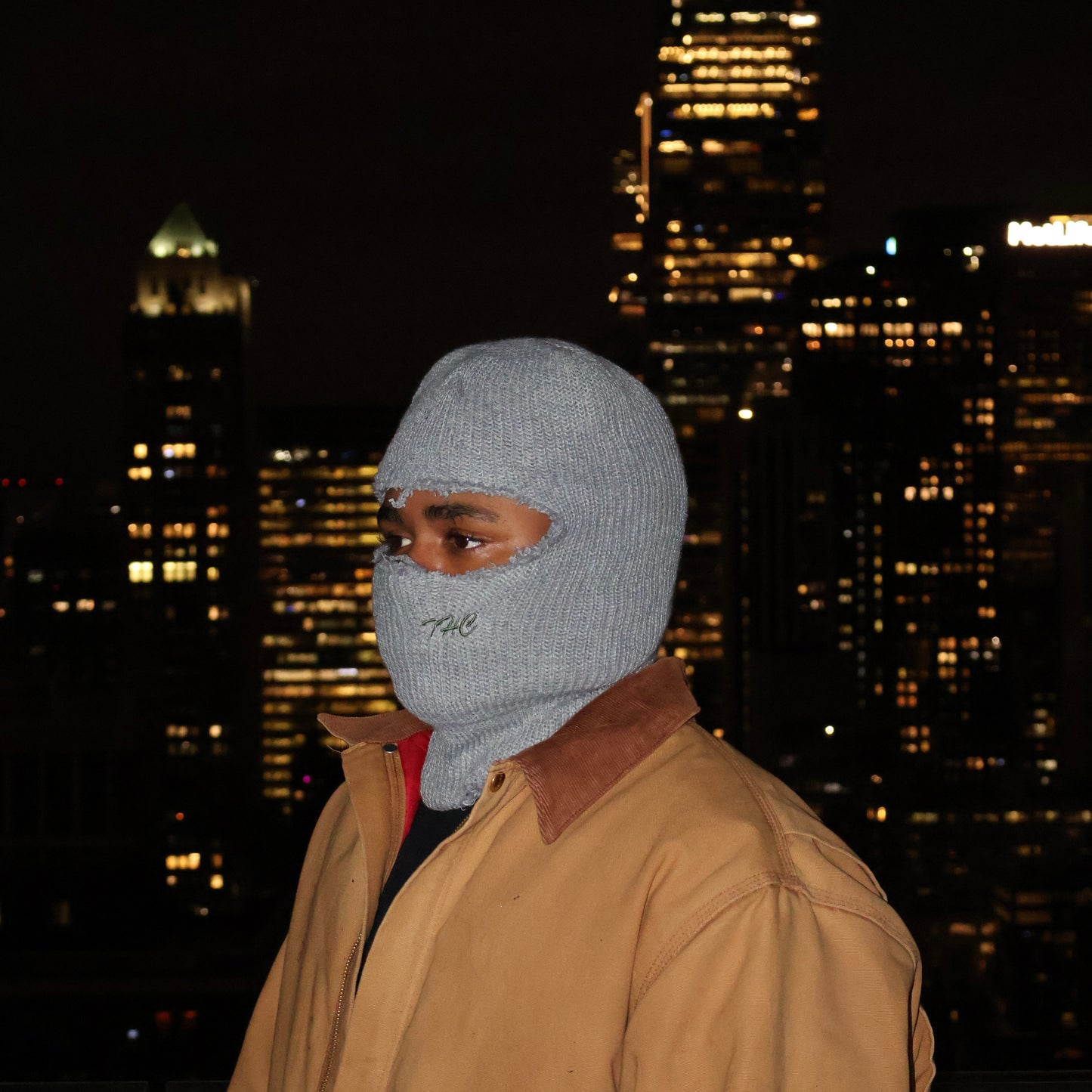 GREY DISTRESSED BALACLAVA